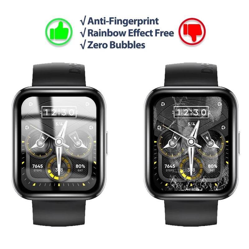 1-3pcs Film Pelindung Layar Smartwatch Oppo Free Band 2 41mm 42mm 46mm 3