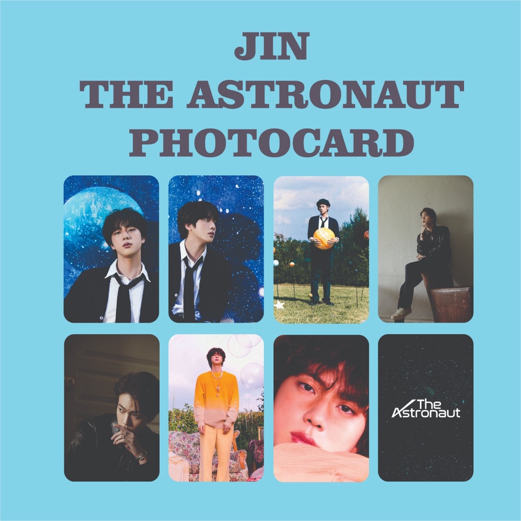 PHOTOCARD JIN ALBUM THE ASTRONAUT