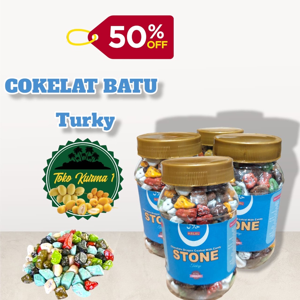 

coklat batu turky oginal 250gr