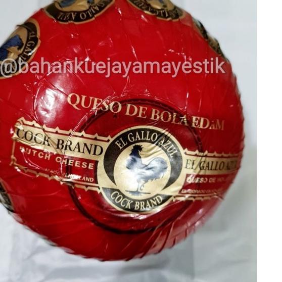 

Bisa COD Promo Keju Edam Ayam Emas repack 200 Gram / Keju Edam Cap Ayam Emas / Keju Bola Edam 200 Gram grosir