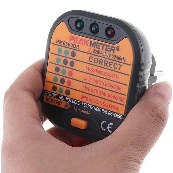 Industrial Industrial Lainnya Socket Tester Uji Kelistrikan Grounding