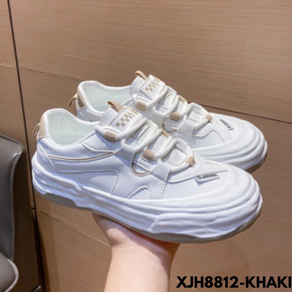 SEPATU SNEAKERS WANITA BERTALI UNIK CAKEP ET IT NOW BAHAN PU IMPORT JH8812