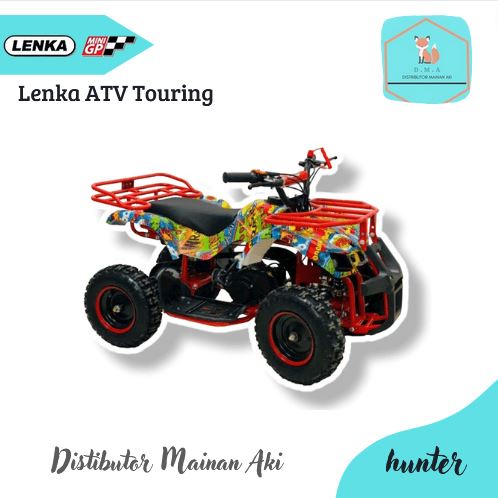 Motor Bensin ATV Hunter Lenka 50cc Touring