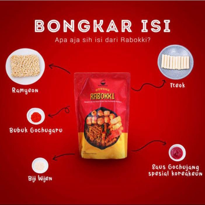 

RABOKKI TOPOKKI KOREAKEUN HALAL MUI ENAK