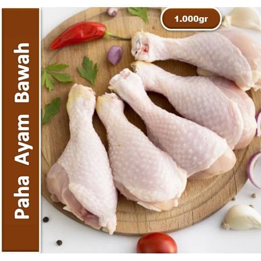 

Paha Ayam Bawah Fresh - Drumstick | 1.000g [ Harga Per KG ]