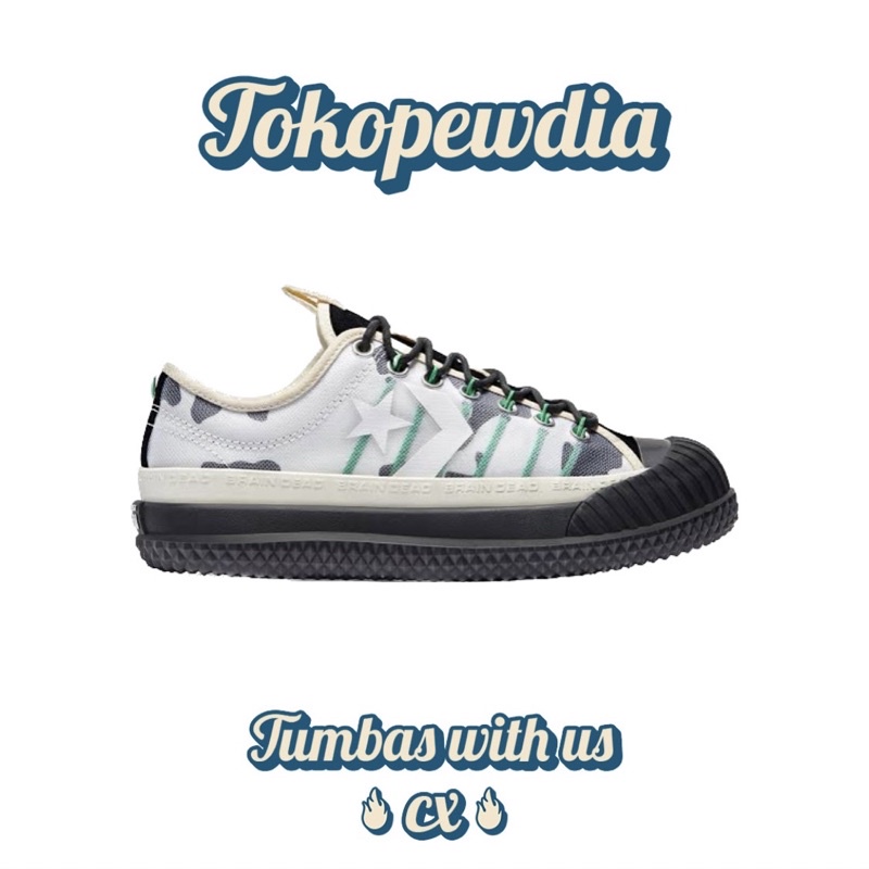 Converse X Braindead Bosey Low Natural Ivory Cream