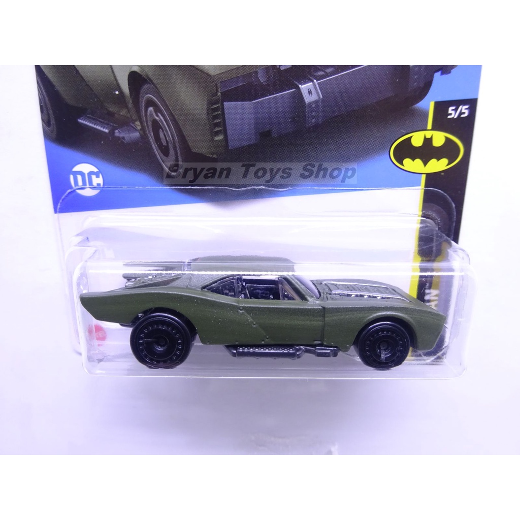 Hot Wheels Batmobile Hijau Tua Matte