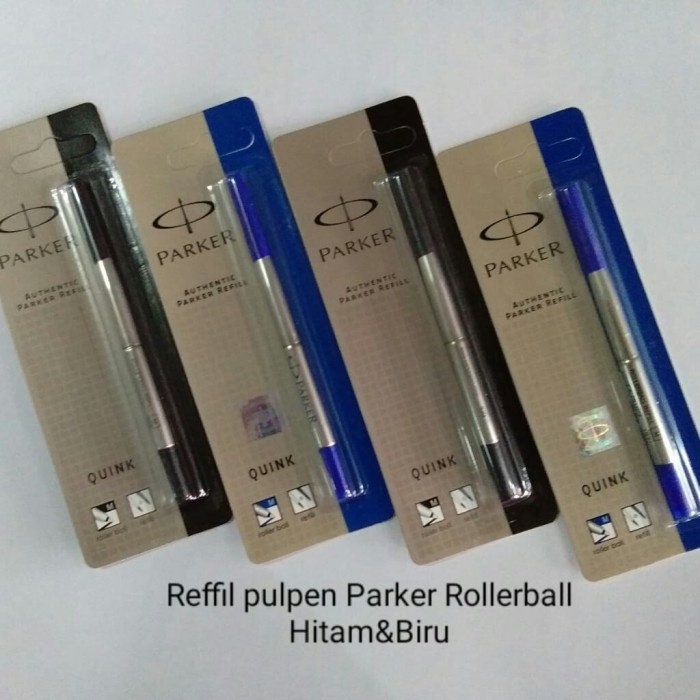 

murah Isi Pen Parker Refill Pulpen Parker Roller Ball / Ball Point - RB Hitam