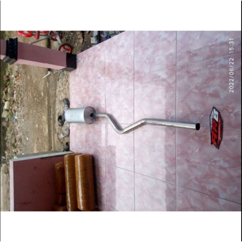 Viral  Satu Paket Tabung Standar Knalpot Mobil Futura,T120Ss,Carry Dan Pipa Belakang(Jangan Pakai