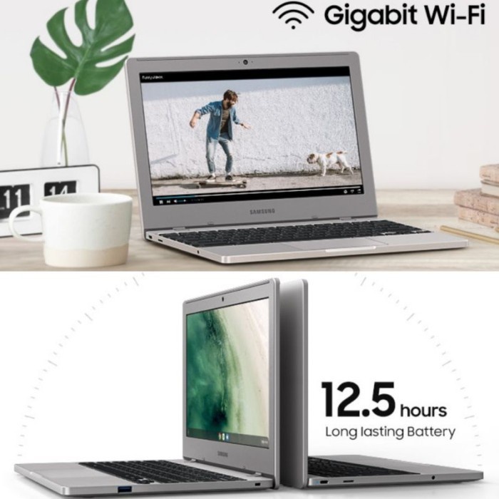 NOTEBOOK SAMSUNG CHROMEBOOK 4 / LAPTOP CHROME BOOK RAM 4GB 32GB GARANSI RESMI
