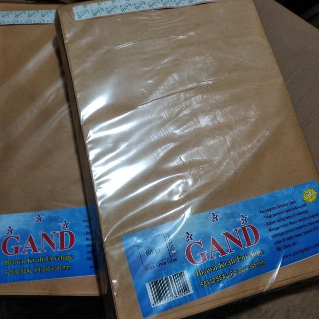 

Diminati Amplop Coklat Folio Seal