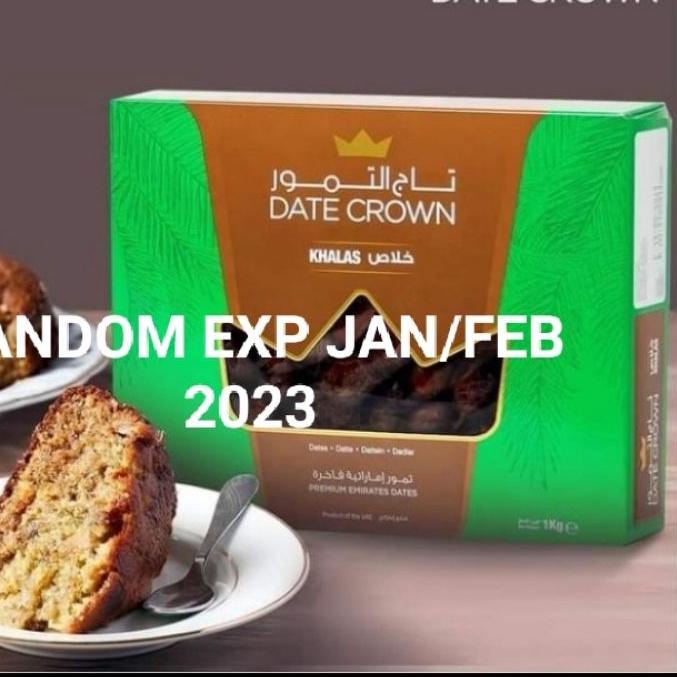 

Diskon✔️KURMA KHALAS DATE CROWN KHALAS 1 KG DAN KHALAS AMIRA|SQ1