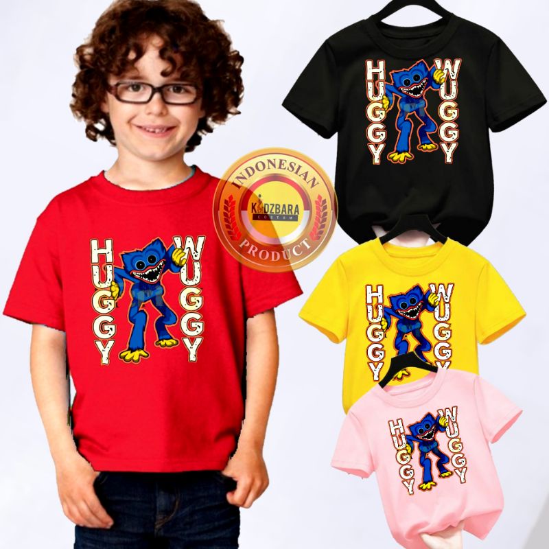 KAOS BAJU ANAK HUGGY HUGGY WUGGY/ kaos anak