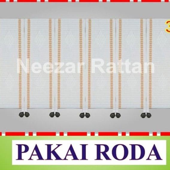 Sketsel 5 Pintu Pembatas Penyekat Partisi Ruangan Rotan Sintetis