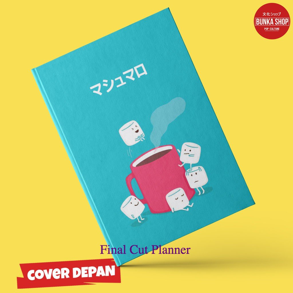 

Notebook Cute Marshmallow Hardcover A5 Buku Tulis Catatan Note Book Agenda Planner .