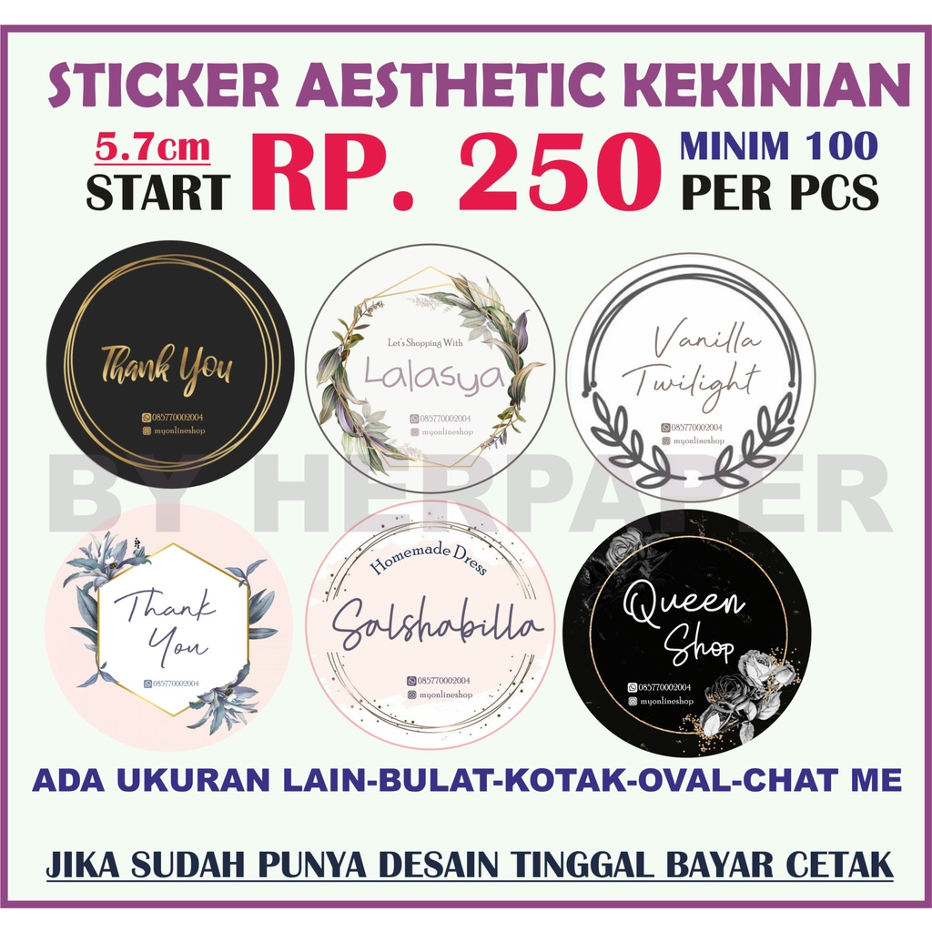 

(MURAH)STIKER DAN LOGO PRODUK ONLINE. STIKER MAKANAN. STIKER OLSHOP. STIKER BUCKET. STIKER KEKINIAN