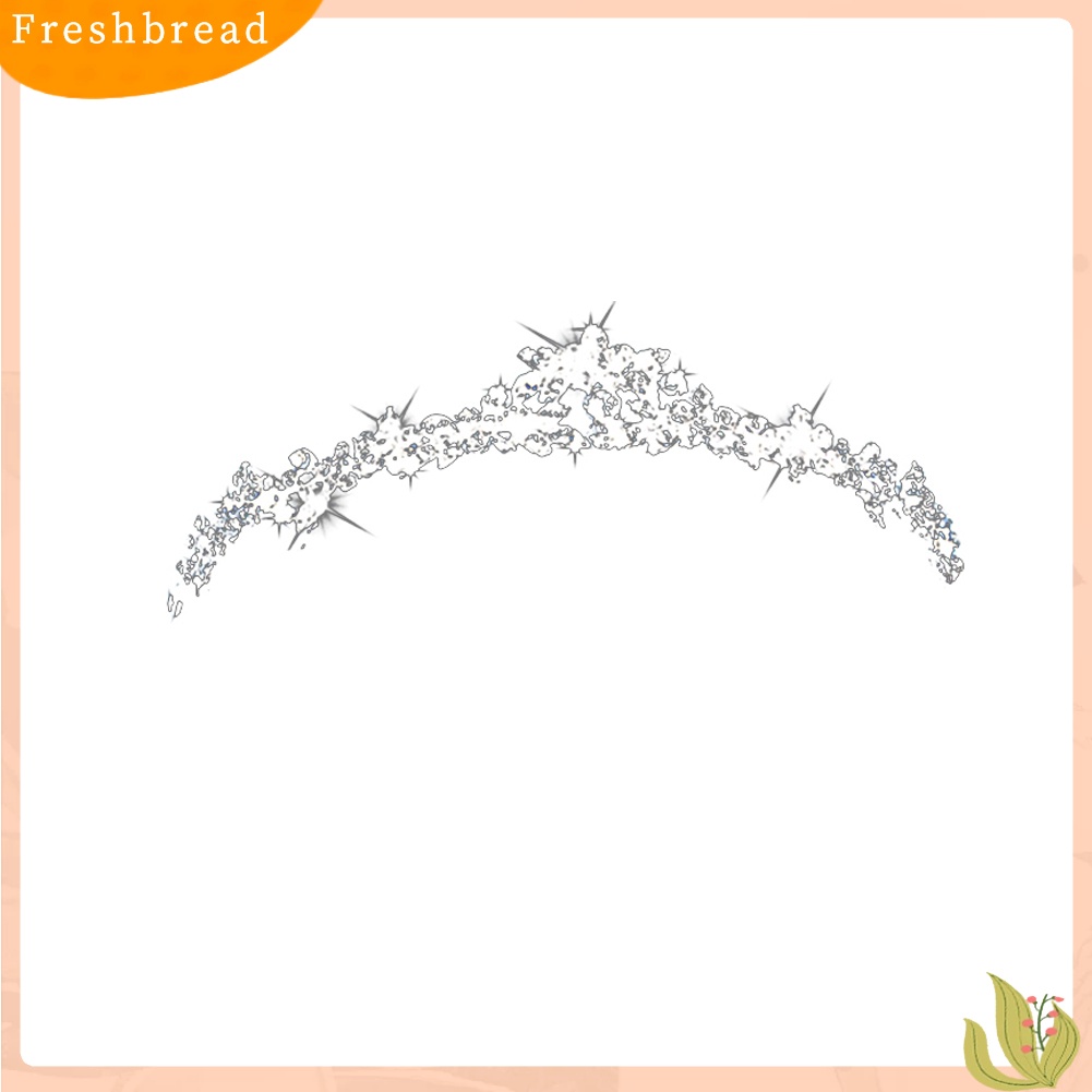 (Fresh) Kalung + Anting + Mahkota Berlian Imitasi Inlaid Mewah Untuk Pengantin Wanita