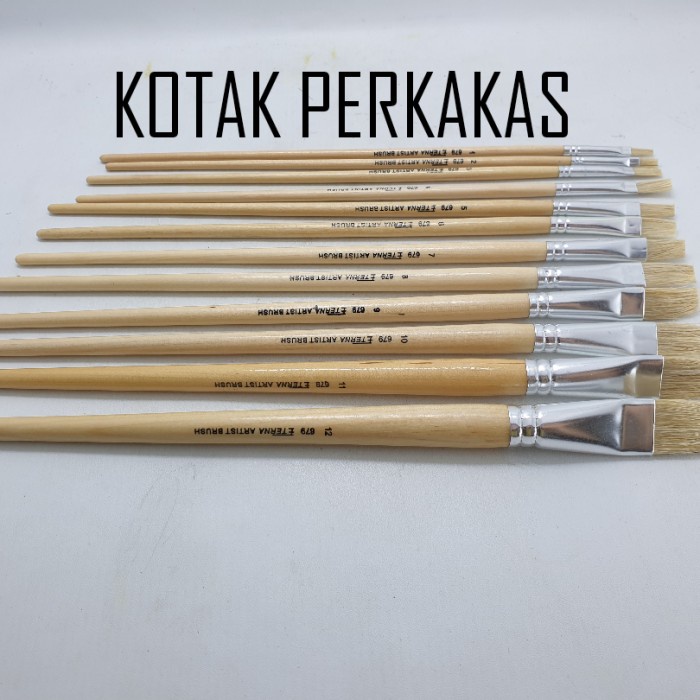 

Promo Kuas Lukis Eterna Nomor 9 Per 1 Lusin Bagus
