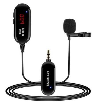 Paling Dicari Microphone Mic Clip On Wireless Mic UHF ULtra High Frequency clip on wireless Smartpho