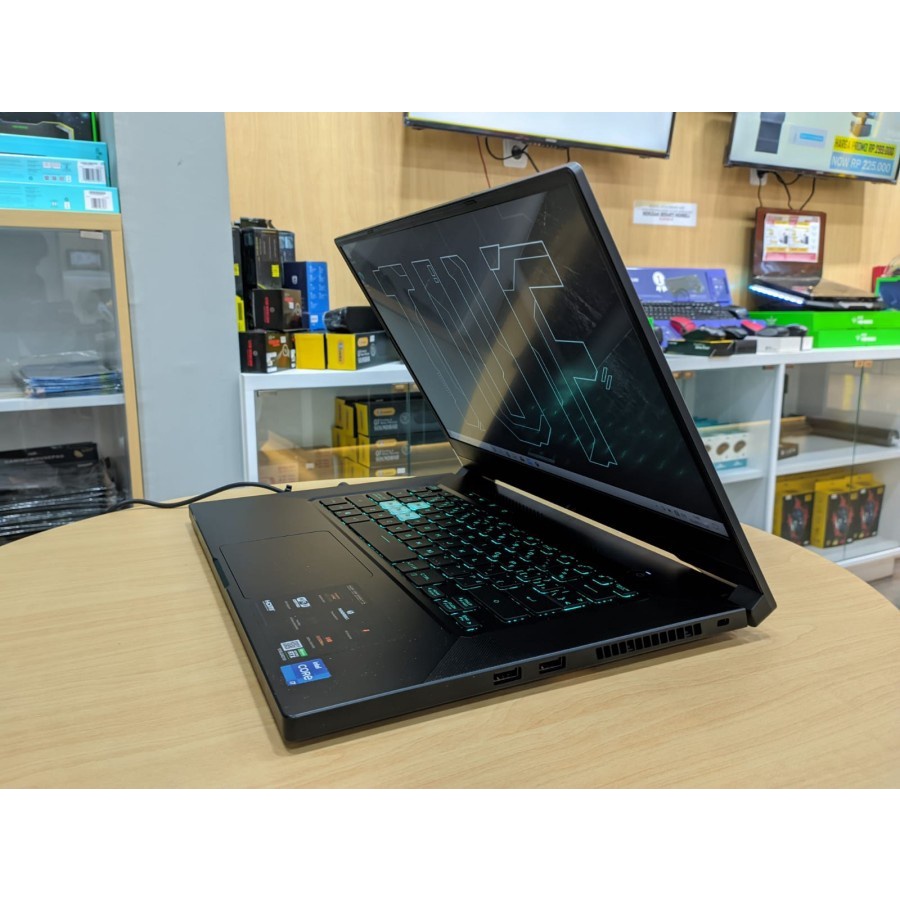 Laptop Gaming ASUS TUF DASH F15 FX516PE Intel Core I7 11370H 40GB 1TB SSD RTX3050TI-4GB 15.6&quot; FHD IPS 144Hz Windows 10 Home Eclipse Grey Terlaris