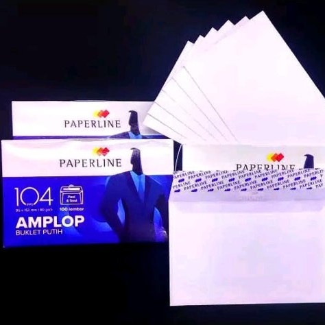 

Hadir Amplop Polos Pendek 104 Paperline/Amplop Putih Polos Pendek 104 Ppl Diskon