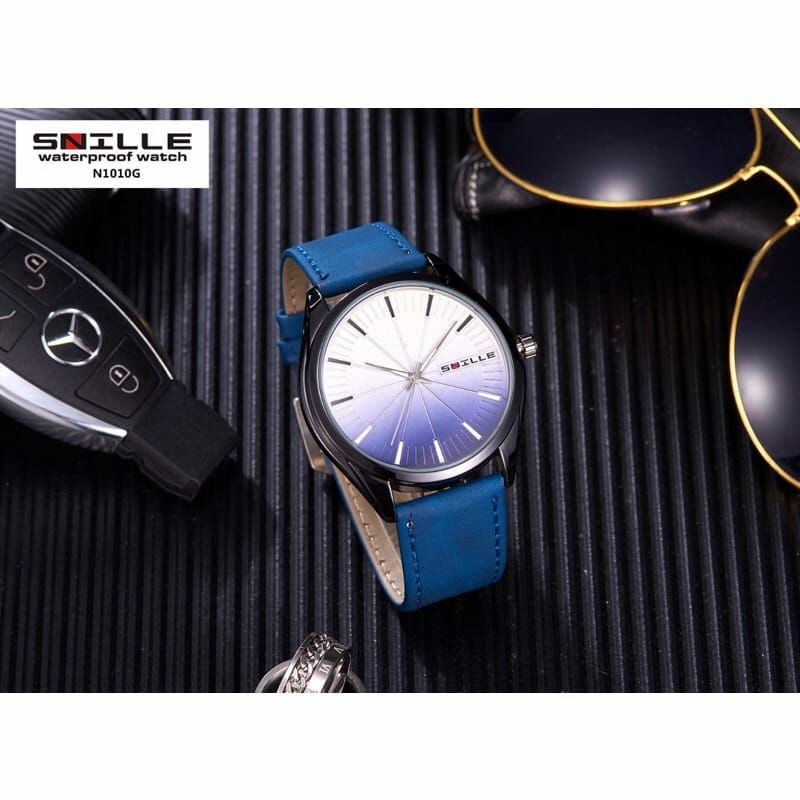 JAM TANGAN SNILLE KULIT TERLARIS FASHION BISA COD TAHAN AIR N1010