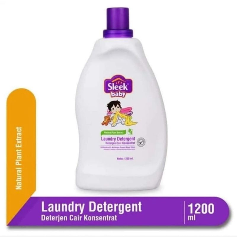 Sleek Laundry  Detergent kemasan Botol