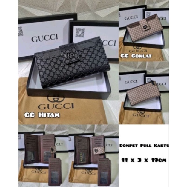 Dompet Panjang Full Kartu Premium Free Box