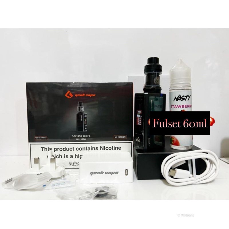 HOBI KOLEKSI VAAPOR OBELISK 120 FC - VARIASI HARGA