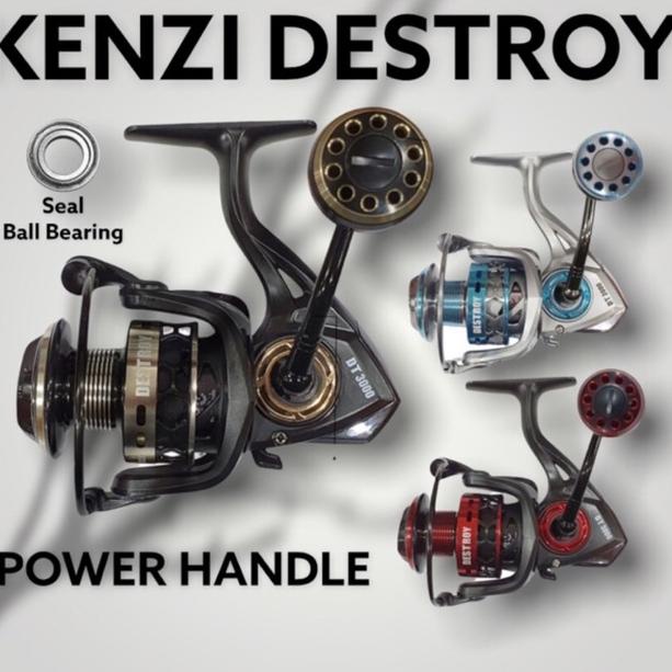 Reel Pancing Kenzi Destroy power handle seal ball bearing 1000/2000/3000/5000/6000 –BIM.18Oc22g