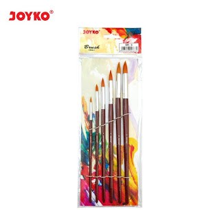 

Produk Brush Kuas Cat Air Cat Minyak Lukis Acrylic Joyko Br-3 Promo