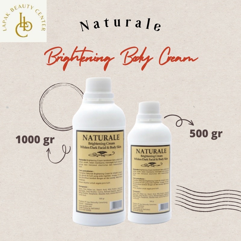 NATURALE BLEACHING CREAM