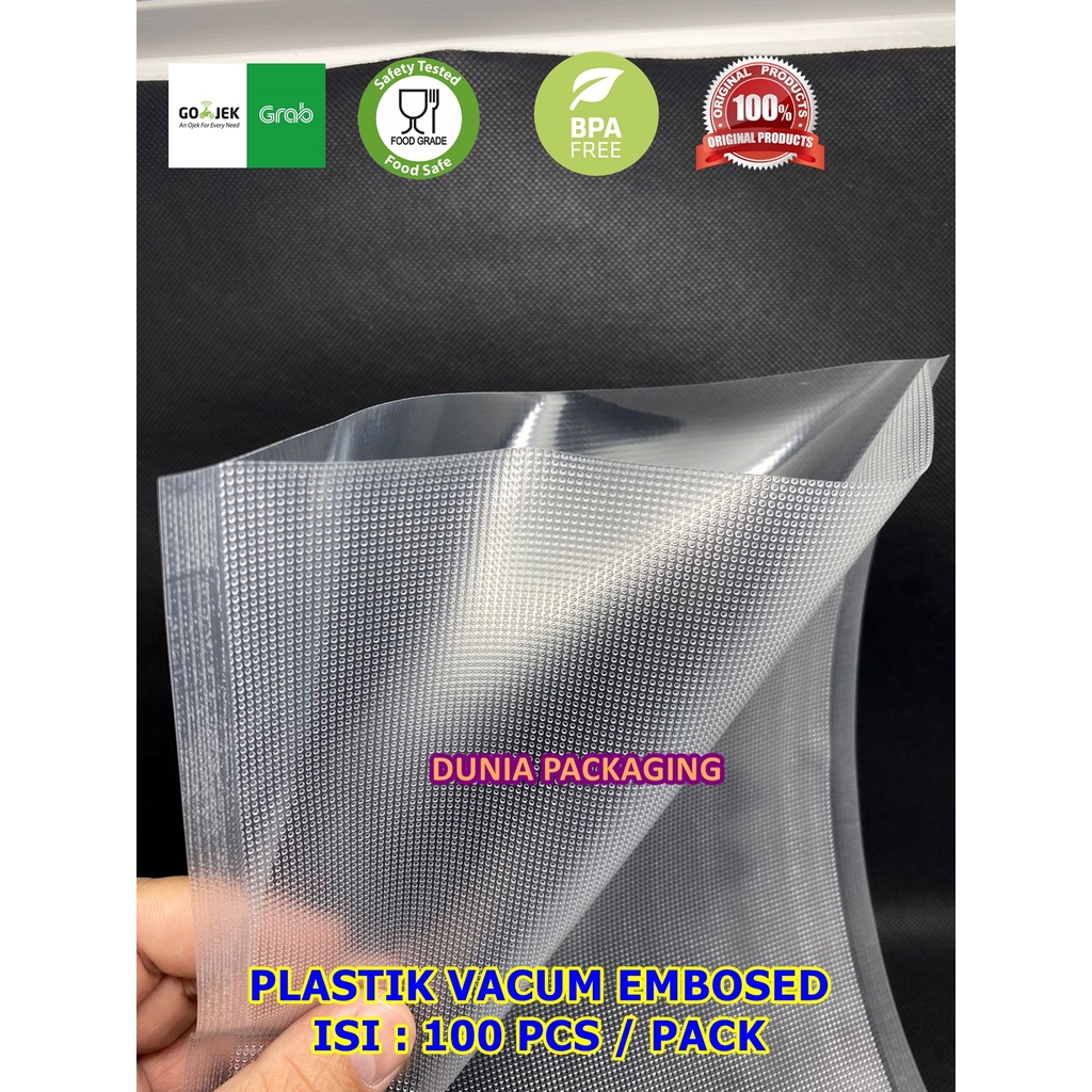 PLASTIK VACUM EMBOSE BAG VACUUM SEALER EMBOSED Medan Vakum