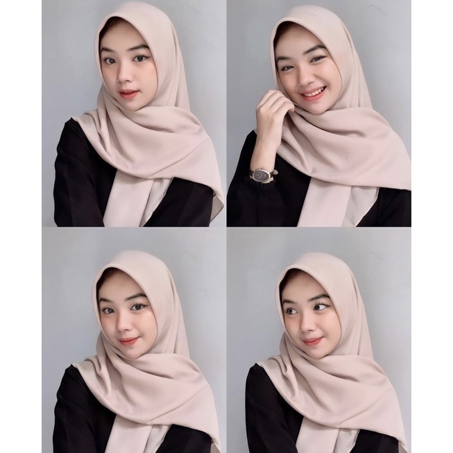 𝐁𝐘 𝐀𝐃𝐈𝐍𝐃𝐀 Paris Premium Voal // Hijab Segiempat Paris Premium Anti Letoy / Square Voal