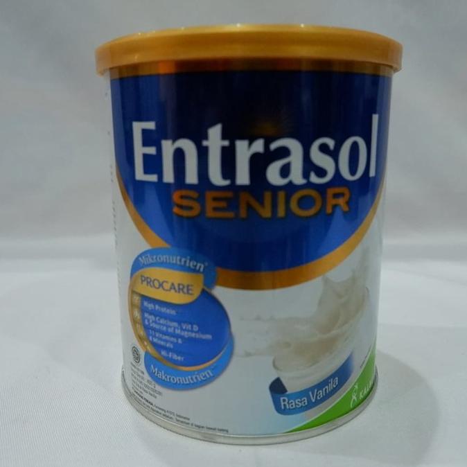 

[ COD ] Entasol Senior Vanila, 400gr
