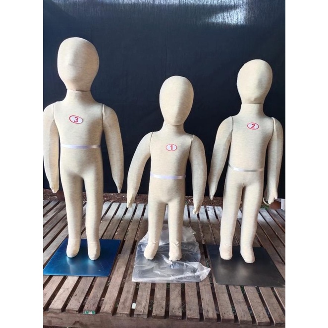 Manekin Patung Full Body Busa Anak 1Th-5Th