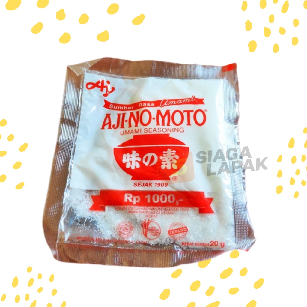 Micin ajinomoto MSG Penyedap Rasa 20gr