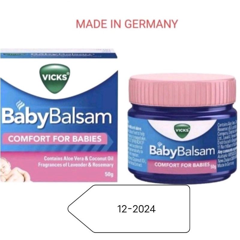 VICKS BABY BALSAM 50 GR/BALSEM BAYI ANAK IMPORT