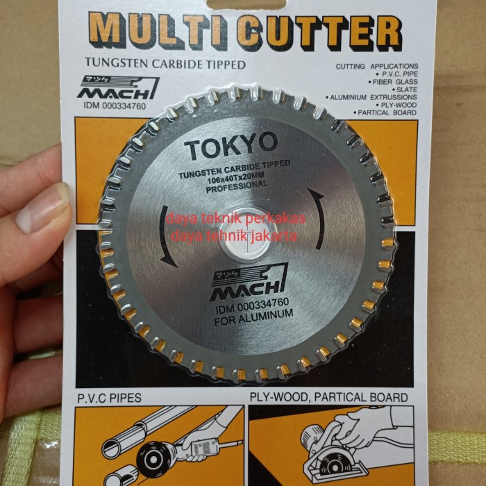 

multi cutter 4" Tokyo - pisau potong kayu - pisau potong alumunium djm