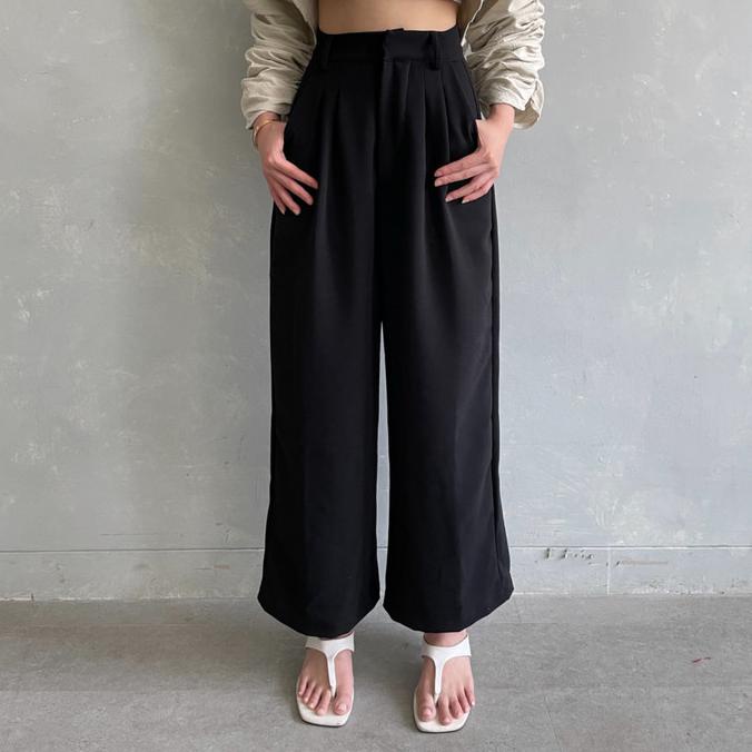 AVGAL Black Neil Pants Termurah