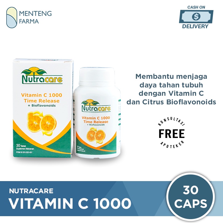 Nutracare Vitamin C 1000 Time Release + Bioflavonoids