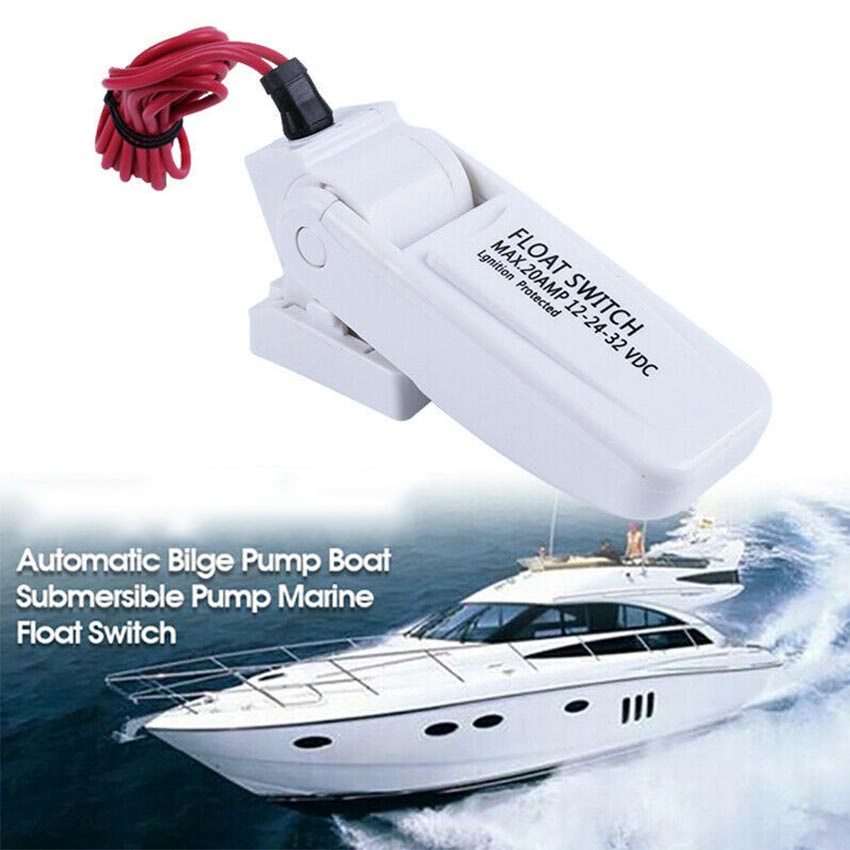 Marine Float Switch 12V 1100GPH Automatic Bilge Pump Boat Submersible Pump Original Brasia Home