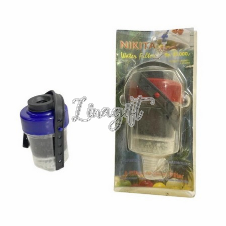 SARINGAN AIR / WATER FILTER NIKITA WARNA RED / BLUE