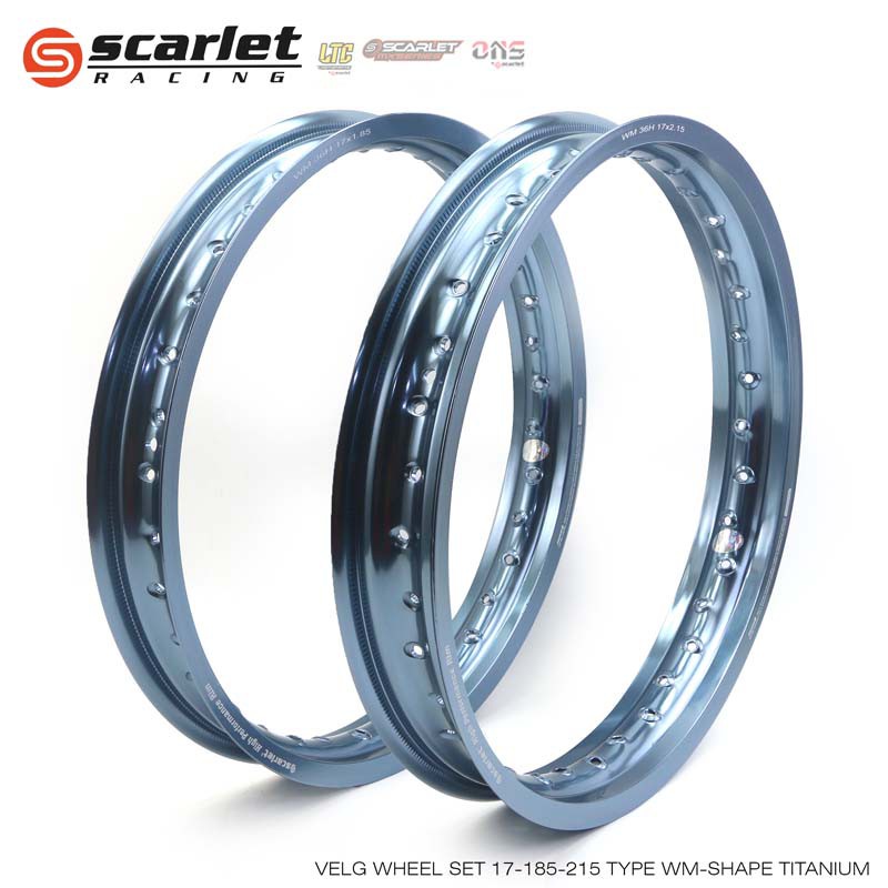 Velg Lidi Scarlet 36H WM Shape 185 215 Ring 17