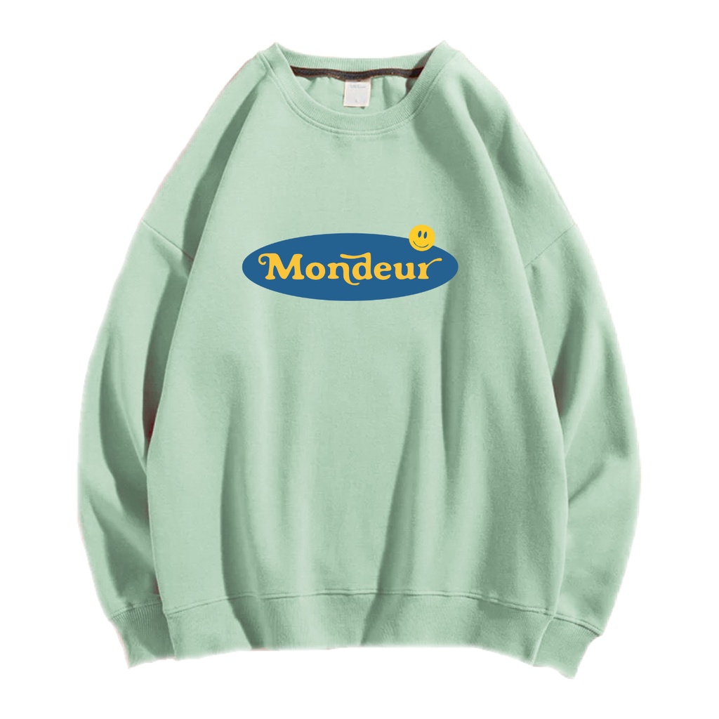 MONDEUR SWEATER CREWNECK PRIA WANITA Size M-XXL ANAIRA