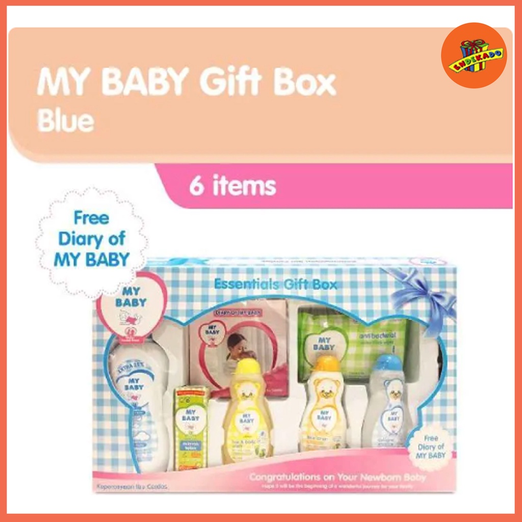 MY BABY GIFT BOX - Baby Gift Set - Perlengkapan Bayi Baru Lahir