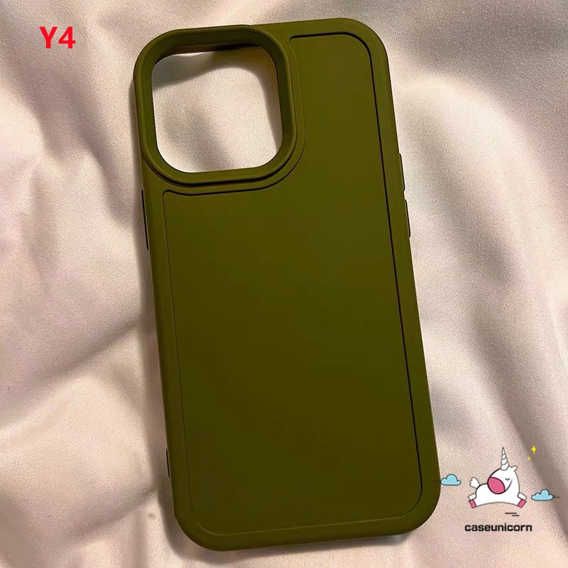 Casing Soft Case Matte Warna Macaron Untuk iPhone 11 7plus XR 8plus 14 13 11 12 Pro MAX X XS MAX 7 8 Plus