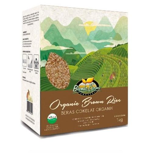 

10.10 Brand Bionic Farm, Organic Brown Rice 1kg (Beras Coklat Organik) !