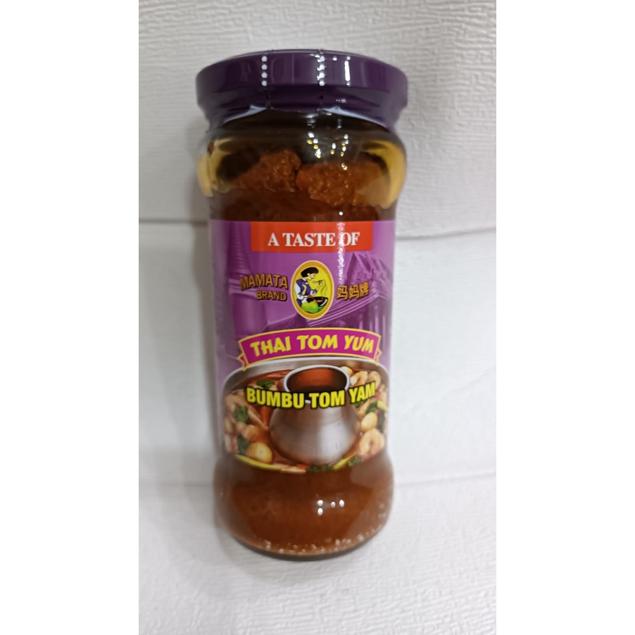 

THAI TOM YUM MAMATA 340 G/BUMBU TOM YAM