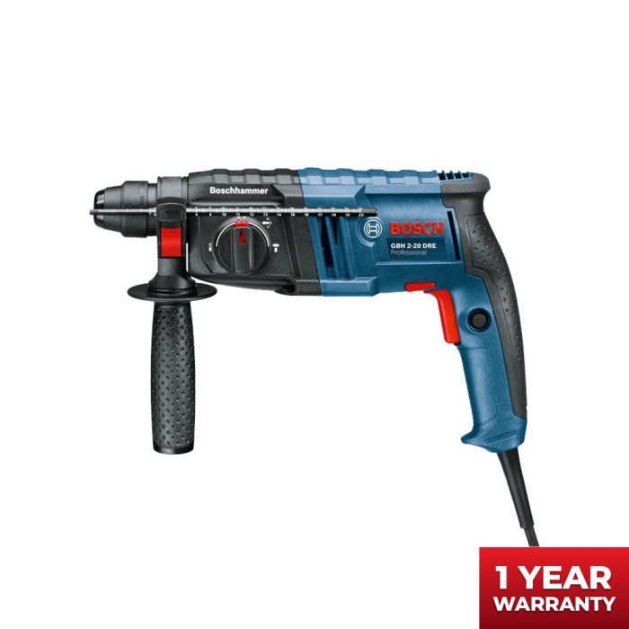 Mesin Bor Bosch Gbh 220 Dre Rotary Hammer / Hammer Drill / Bor Hammer 20Mm